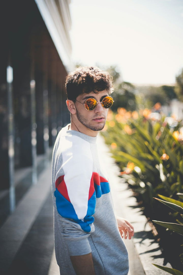 Customer wearing sunglasses