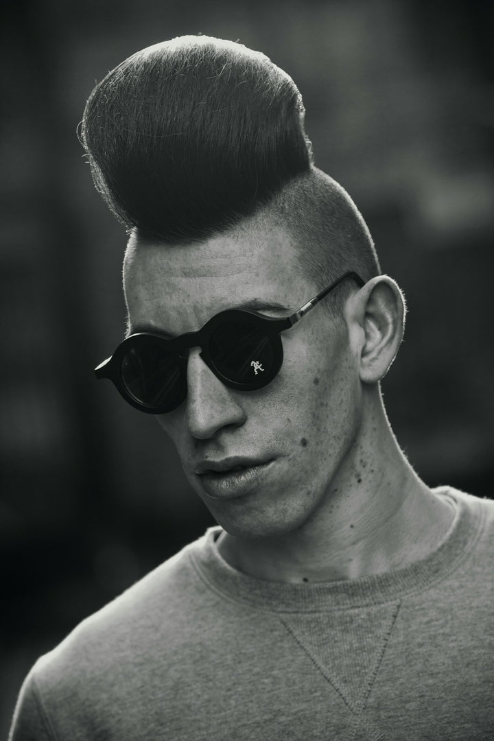 Customer wearing sunglasses